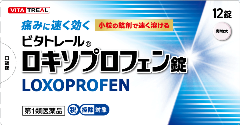 ロキソプロフェン市場に“利益改善”という新提案
創業21周年を迎えたメディスンプラス
ビタトレール「ロキソプロフェン錠」発売