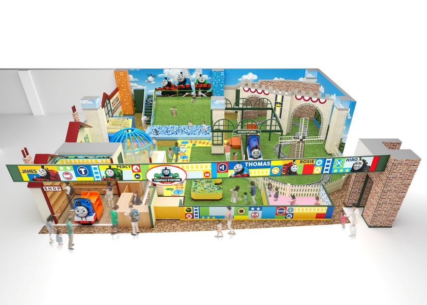 「トーマスステーション 和泉」
3月18日(水)リニューアルオープン!
トーマスのトレインを含む 全面プレイグラウンドに!