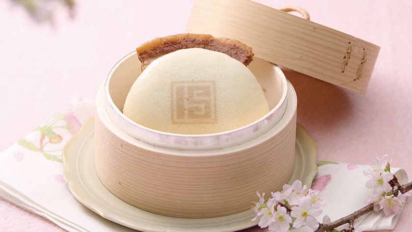 岩崎本舗の“ご縁をむすぶ”春限定
「えんむすび印角煮まんじゅう」登場