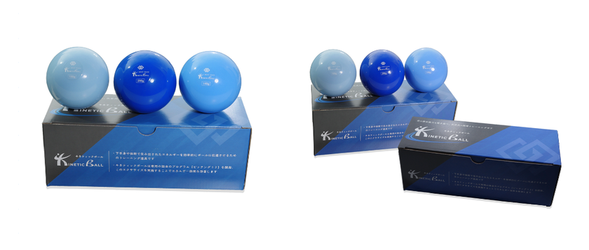 <最先端バイオメカニクスが解明した「理想の投げ方」を全世代へ>
プロの解析データから生まれた、
投球エネルギー伝達を最大化するトレーニングボール
『Kinetic Ball(キネティックボール)』新発売!