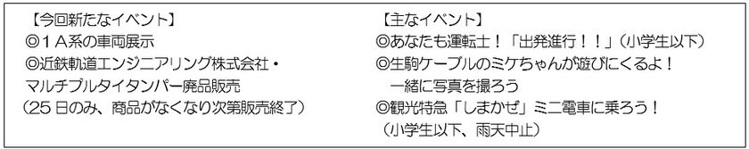 「きんてつ鉄道まつり2026in塩浜」を開催!