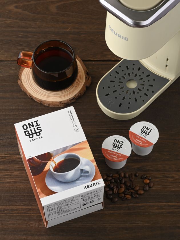 ONIBUS × KEURIG(R) 共同開発
『ONIBUS COFFEE オニバスブレンド』カプセルを4月1日発売
