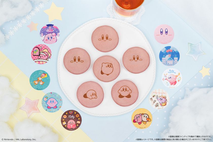 昨年も大好評!星のカービィまんまる焼きが今年も登場
全10種類のキラキラ☆ランダムシール付き!