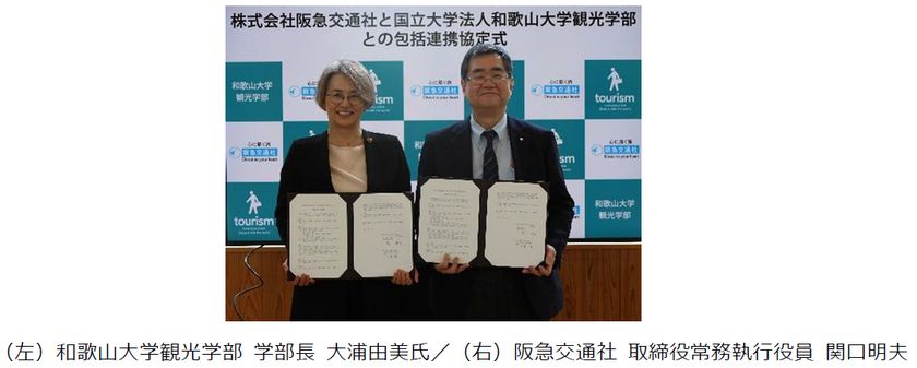 阪急交通社と和歌山大学観光学部が
産学連携に関する協定を締結
~観光人材育成と教育・研究を包括的に推進~