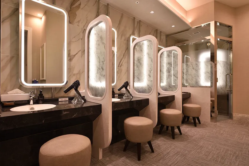 ReFaを備えたパウダールーム