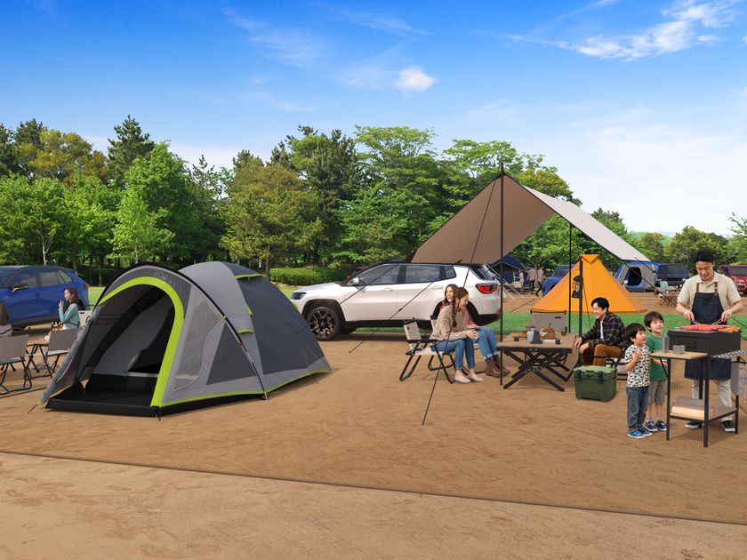 志摩グリーンアドベンチャーは今年も新しい魅力がいっぱい!
「キャンプフィールド」 2026年5月1日(金)誕生!!