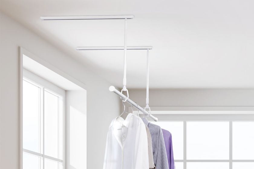 生活動線を妨げない新発想
「スライド式室内物干し TAR5686」が4月1日発売