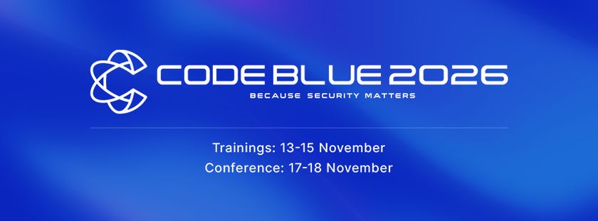 日本最大級のサイバーセキュリティ国際会議
「CODE BLUE 2026」講演者募集(CFP)を開始
優れた若手発表者には研究奨励金も
コンテスト・ワークショップの主催団体も募集開始