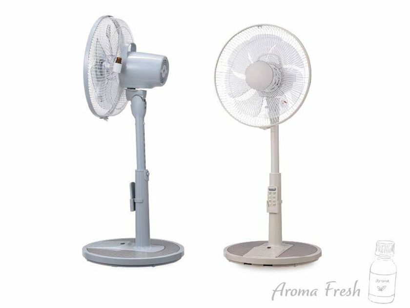 扇風機は「涼む道具」から「心を満たすインテリア」へ
温度センサー搭載「アロマ首振 リビング扇風機」を
2026年4月上旬より販売を開始