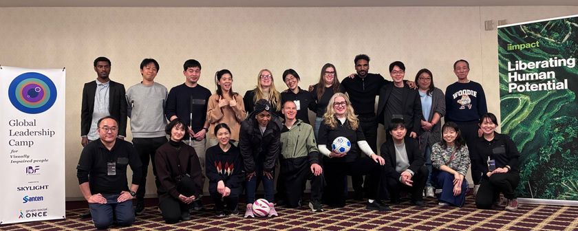 視覚障がい者と晴眼者が共有体験を得られる
コンテンツをIBF Foundationと共同開発