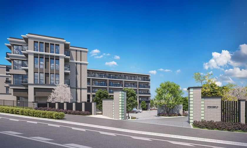 近鉄グループの総力を結集させた、
シニア世代の新しい暮らし
「(仮称)近鉄シニアレジデンス学研奈良登美ヶ丘」
2027年春開業/218室