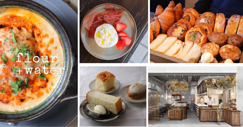 中目黒で行列の「flour+water」が下北沢に新店!
“オリジナル生ベーグル”と店舗限定“リコッタパンケーキ”が登場