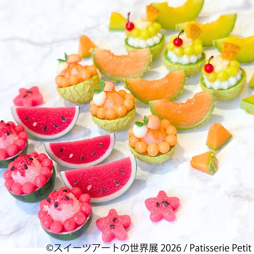 甘くてかわいい♪フェイクスイーツ集結「スイーツアートの世界展」
6/20(土)より開催!グッズ販売や週末限定ワークショップも実施