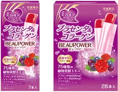 ＢＥＡＵＰＯＷＥＲ(ビューパワー)　プラセンタ・コラーゲン＜ゼリー＞　10g×7本入、10g×28本入