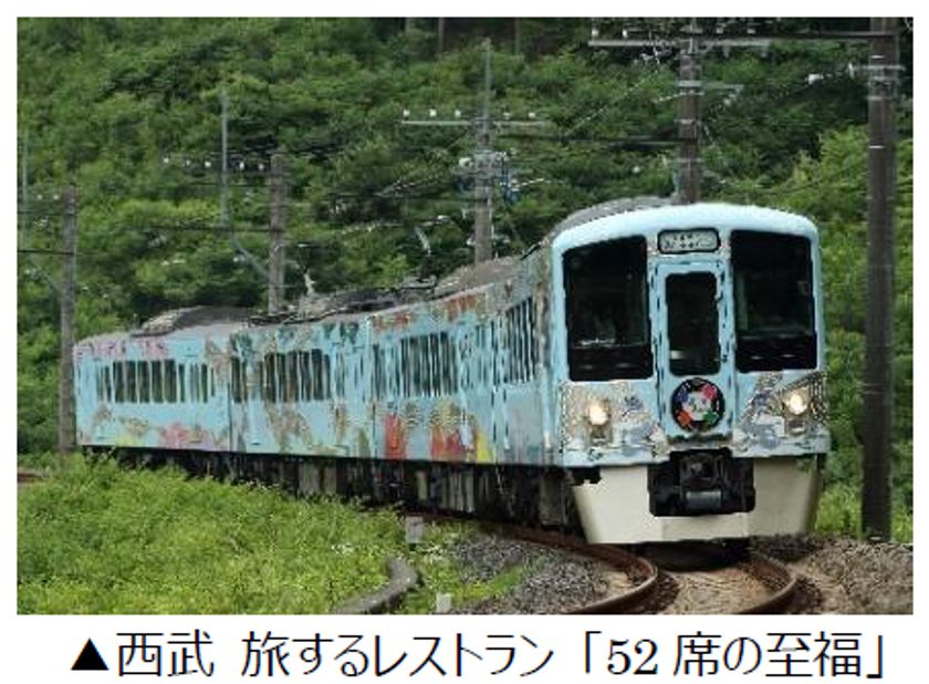 THE ALFEEコラボツアー 第3弾
デビュー52周年を迎える8月25日に祝おう
西武 旅するレストラン「52席の祝福」日帰りツアー
5月27日(水)販売開始