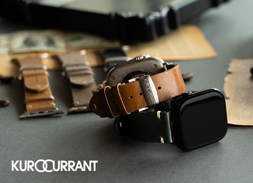 30年以上の時計ベルト専門メーカーが贈る、
Apple Watch専門ブランドKUROCURRANTが
イタリア・トスカーナ認定レザーを使用した
最上位ライン第1弾『Prestige TOSCANA』を6月11日発売