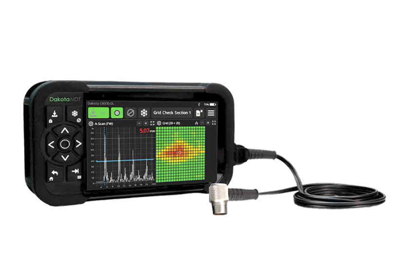 腐食検査から精密測定まで1台で対応
Aスキャン超音波厚さ計『CMX10-DL』を6/15販売開始