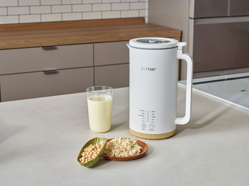 豆乳マイスターが開発した“おからまで飲む”豆乳メーカー
『MIXTAN°』、Makuakeで支援総額3,859万円を突破