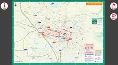 歩いて楽しむ盛岡MAP(英語）