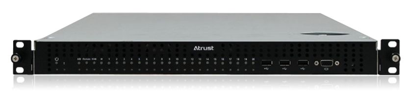 仮想化不要、シンプルなリモートPC基盤
「リモートPCアレイ」新モデルの発表
AMD Ryzen(TM) Embedded V2516を搭載