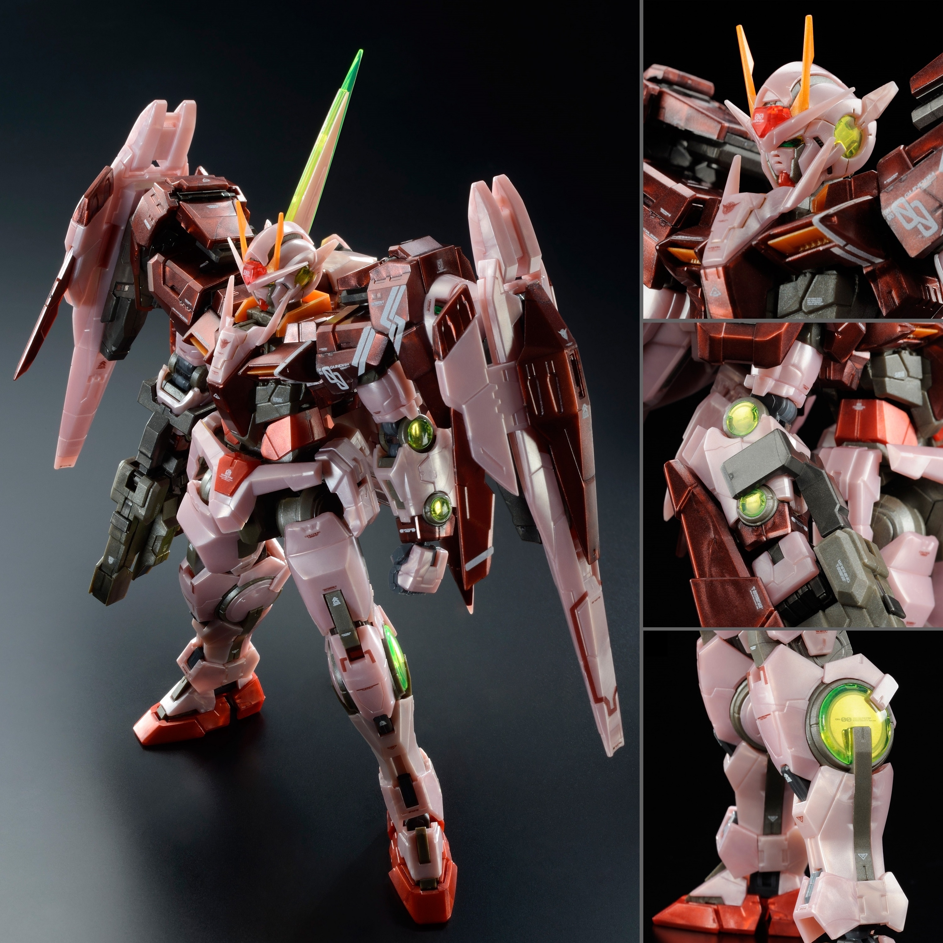 ガンプラ最新作「RG ダブルオーライザー」が赤く輝くトランザムモードで登場｜株式会社バンダイ ネット戦略室のプレスリリース