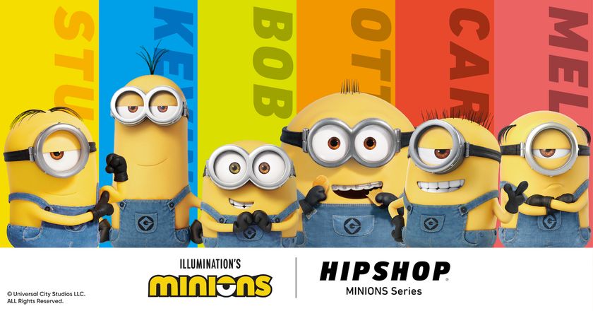 「MINIONS(ミニオンズ)」とアンダーウェアブランド
【HIPSHOP(ヒップショップ)】が初コラボレーション!
ユーモアとハッピーがあふれるミニオンたちの世界観を詰め込んだ
特別なコレクションを2026年7月10日(金)に発売!