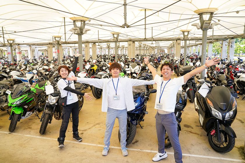 普段は入れない会員制バイクオークション会場へ
「BDS柏の杜会場見学ツアー」をリニューアル!夏休み中も開催