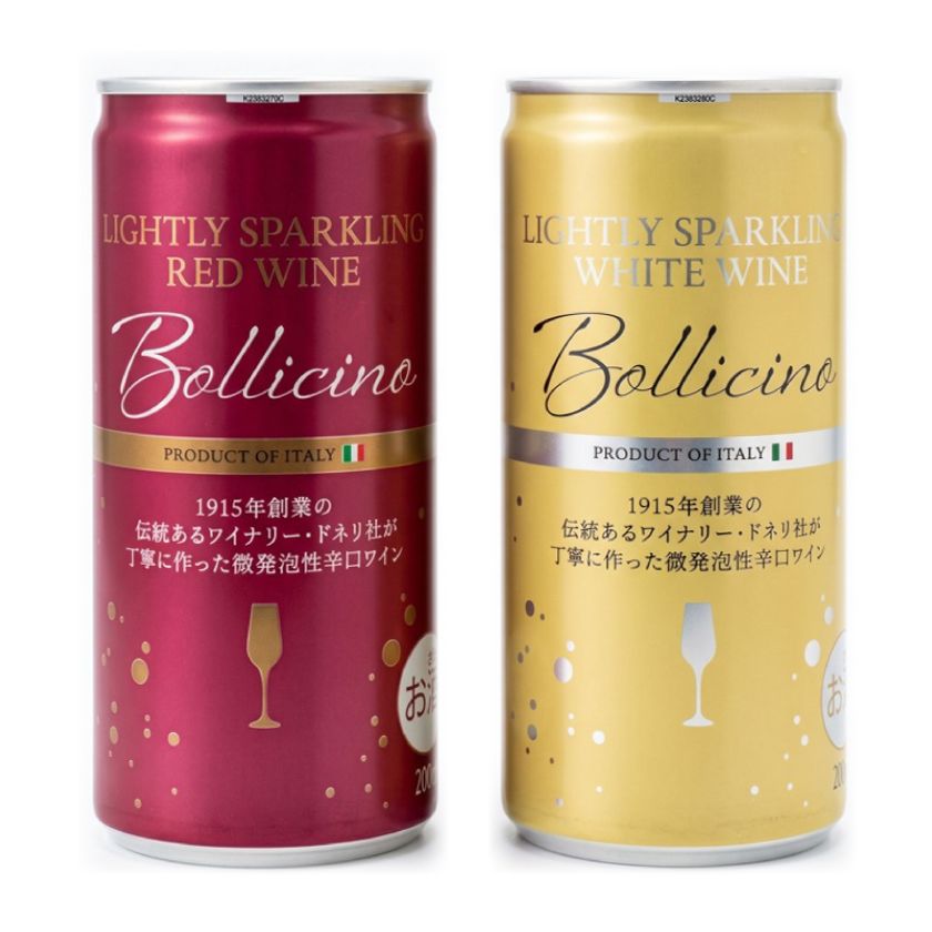 本格イタリア缶ワイン「ボッリチーノ」デザインリニューアル
酒税改正を見据え新たな選択肢を提案