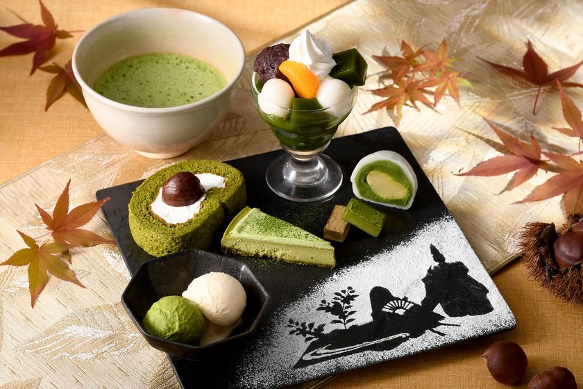 京都・伊藤久右衛門 季節限定「秋の抹茶スイーツプレート」
「抹茶モンブランパフェ」9月16日提供開始