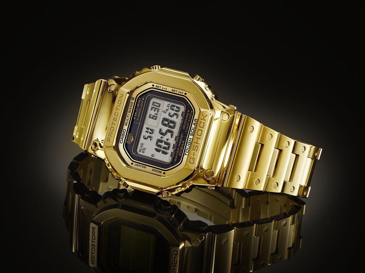 世界で1本”「G-SHOCK金無垢モデル」 ISHIDA表参道にて世界で初めて展示