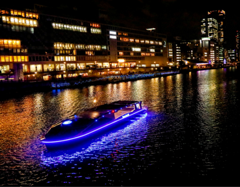 大阪のEV(電気)船で船上ビアホールを10月22日に開催
30名限定、ジャズの生演奏と夜景を楽しむ