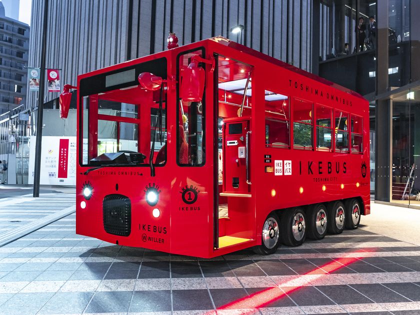 池袋の観光・おでかけに便利!
「IKEBUS 1日乗車券」をモバイルチケットで販売開始