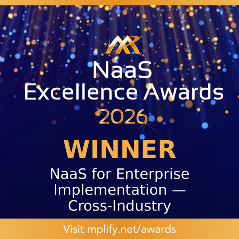 「Global NaaS Event」において
「2026 NaaS for Enterprise Implementation
- Cross-Industry」を受賞
