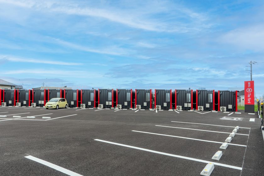 茨城県筑西市にコンテナホテル
「HOTEL R9 The Yard 筑西」が2026年11月10日(火)開業!