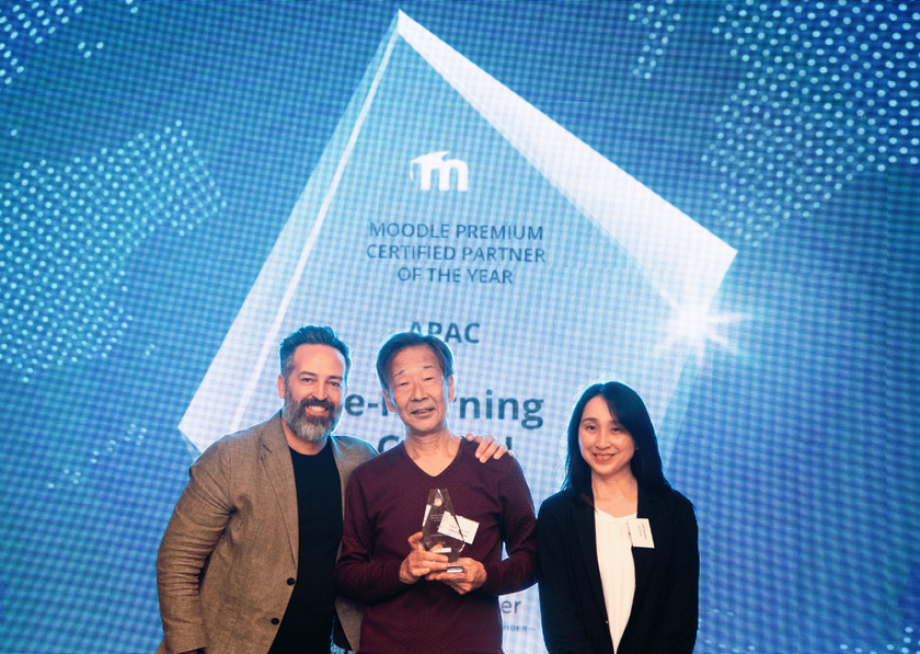 株式会社イーラーニング、
APAC Moodle Premium Certified Partner of the Yearを
受賞