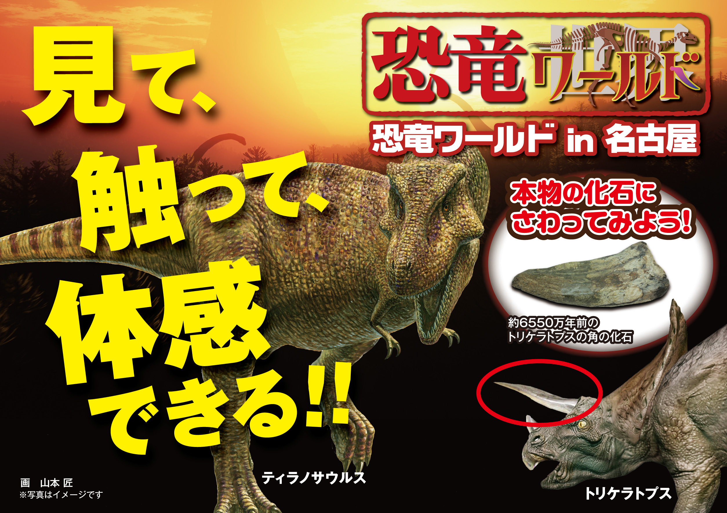 夏休みは涼しい屋内で 恐竜を 見て 触って 体感 しよう 名古屋最大級の恐竜博 8月15日 16日にポートメッセなごやにて開催決定 恐竜ワールド In 名古屋 事務局のプレスリリース