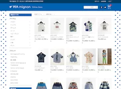 事例 株式会社ワ・ミニョン ECサイトトップ