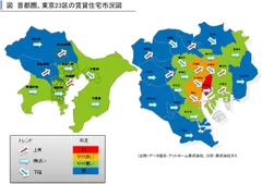 首都圏賃貸住宅市況図