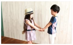 男の子と女の子のおそろい服