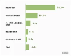 ワンちゃん・ネコちゃんが体調不良の時はどのように対応しますか？