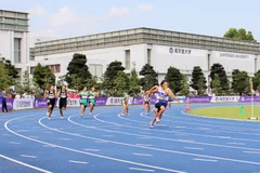 中学生参加のリレー大会