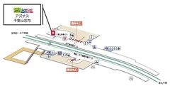 阪急千里山駅 構内図