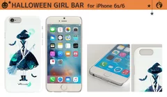 Happymori iPhone 6s/6ケース Halloween Girl Bar