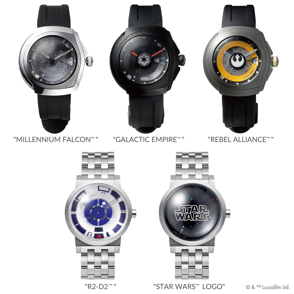 GSX WATCH JAPAN、STAR WARS(TM) COLLECTIONを8年ぶりに今冬発売！～ STAR  WARS(TM)の登場キャラクターがそのまま腕時計に ～｜GSX WATCH JAPANのプレスリリース