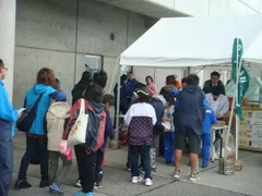 親子ふれあいマラソン大会 ブース