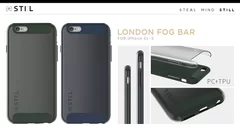 sti:l iPhone 6s ケース LONDON FOG Bar