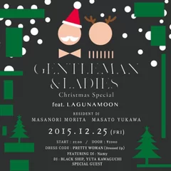 GENTLEMAN ＆ LADIES　Christmas Special feat.LAGUNAMOONフライヤー