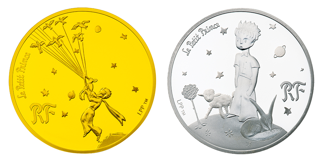 星の王子さま の美しい詩的世界が金貨 銀貨になって登場 フランス版発刊70周年記念コインの予約販売を1月18日に開始 泰星コイン株式会社のプレスリリース