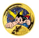 手塚治虫　生誕80周年記念　5オンス銀貨　2008年ツバル　オルゴールケース入り貨幣