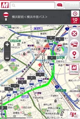 スマートフォン向け地図サイト「MapFan」